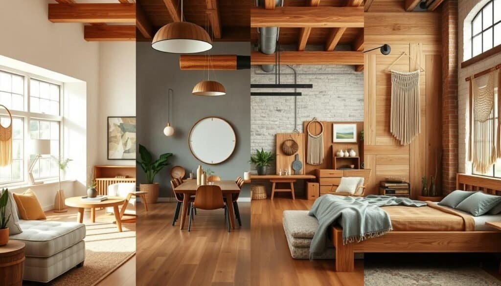 wood decor design styles