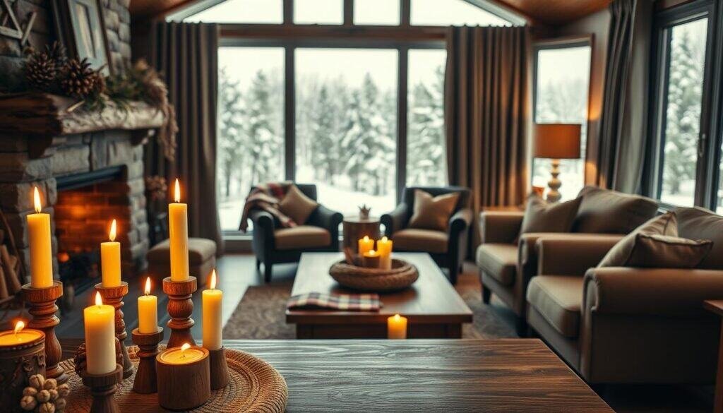 wood decor for a cozy home