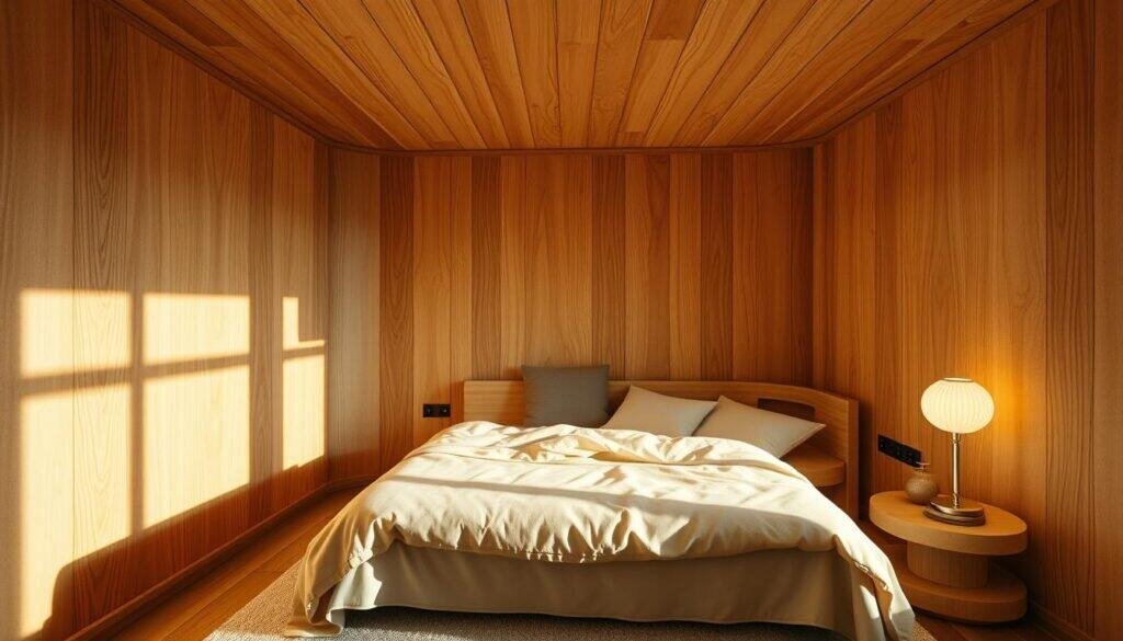wood interior walls