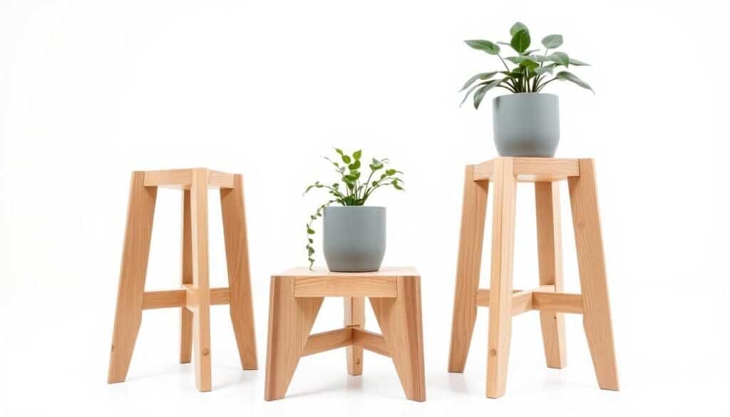 wood plant stands wood plant stands