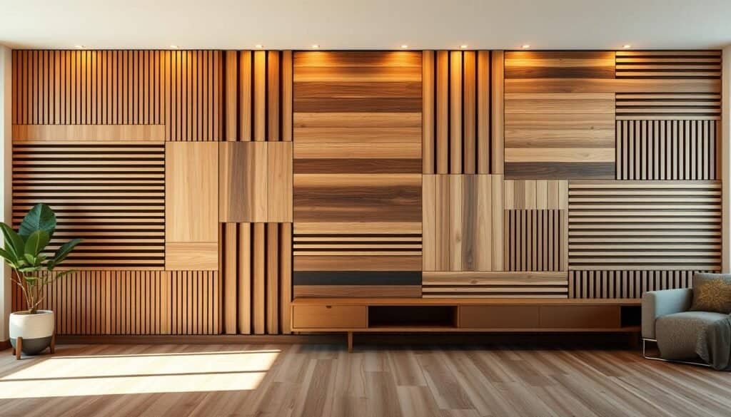wood slat wall ideas