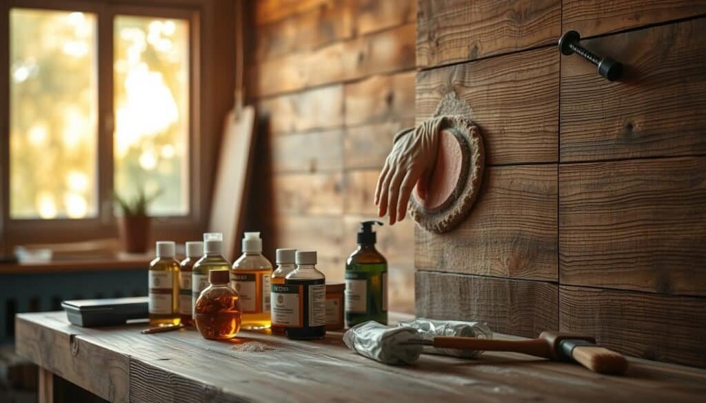 wood wall maintenance