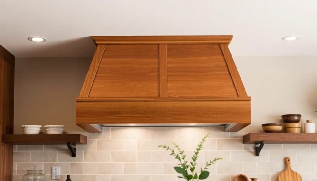 wood-wrapped range hoods wood-wrapped range hoods