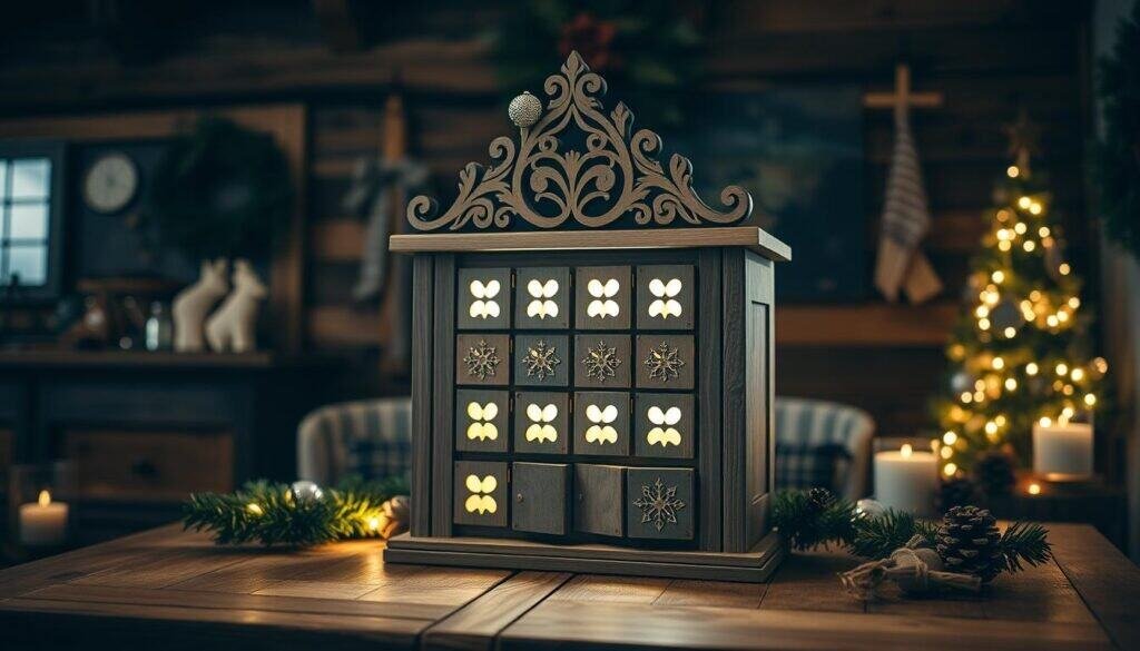 wooden advent calendars