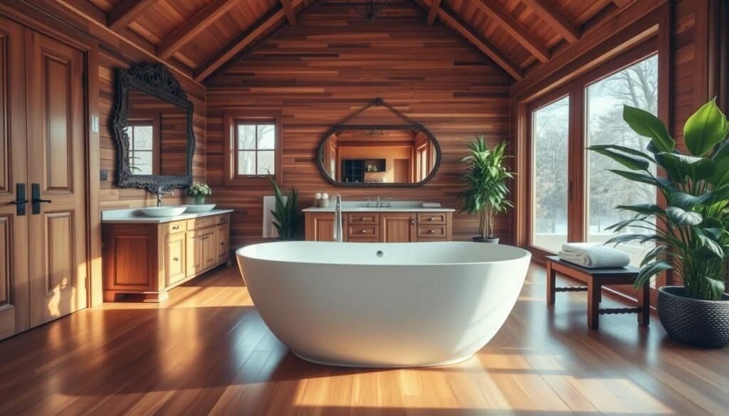 wooden bathroom features wooden bathroom features