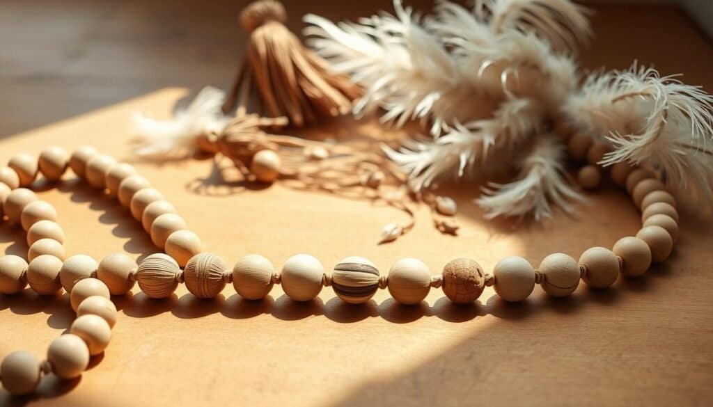 wooden bead garlands wooden bead garlands
