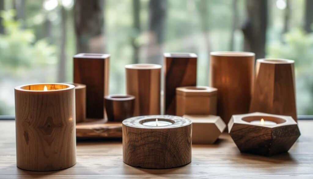wooden candle holders wooden candle holders
