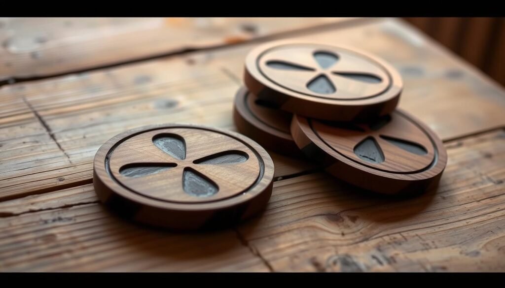 wooden coasters wooden coasters
