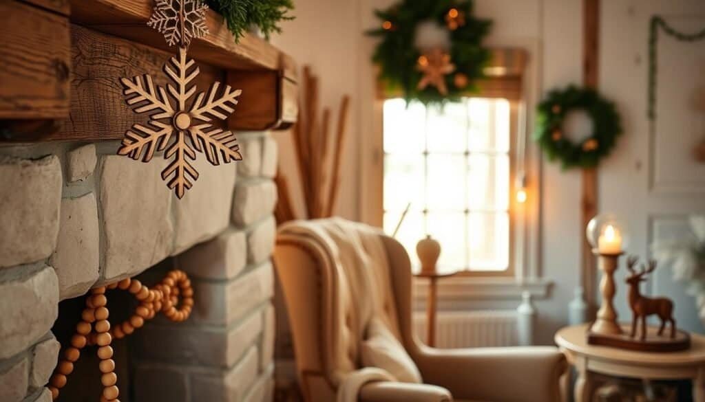 wooden decorations for holidays