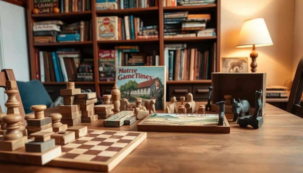 wooden games for family game night