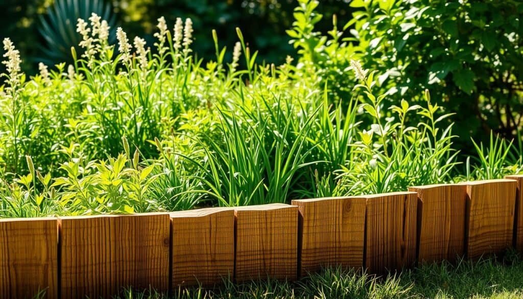 wooden garden edging wooden garden edging