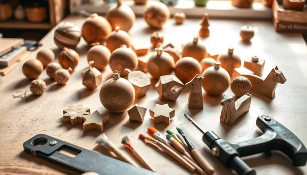 wooden ornaments tutorial
