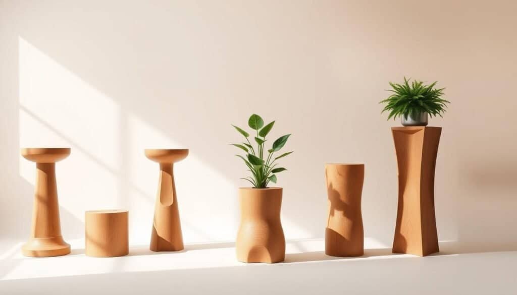 wooden pedestal plant stands wooden pedestal plant stands