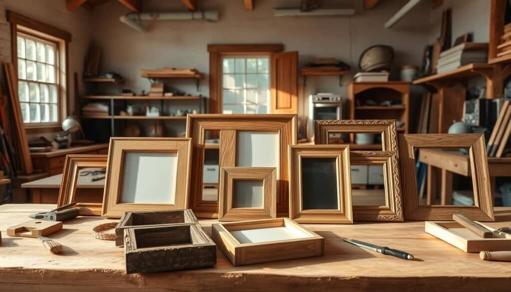 wooden picture frames