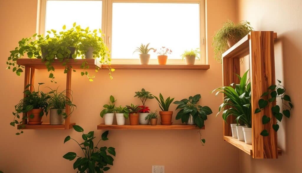 wooden plant shelves wooden plant shelves