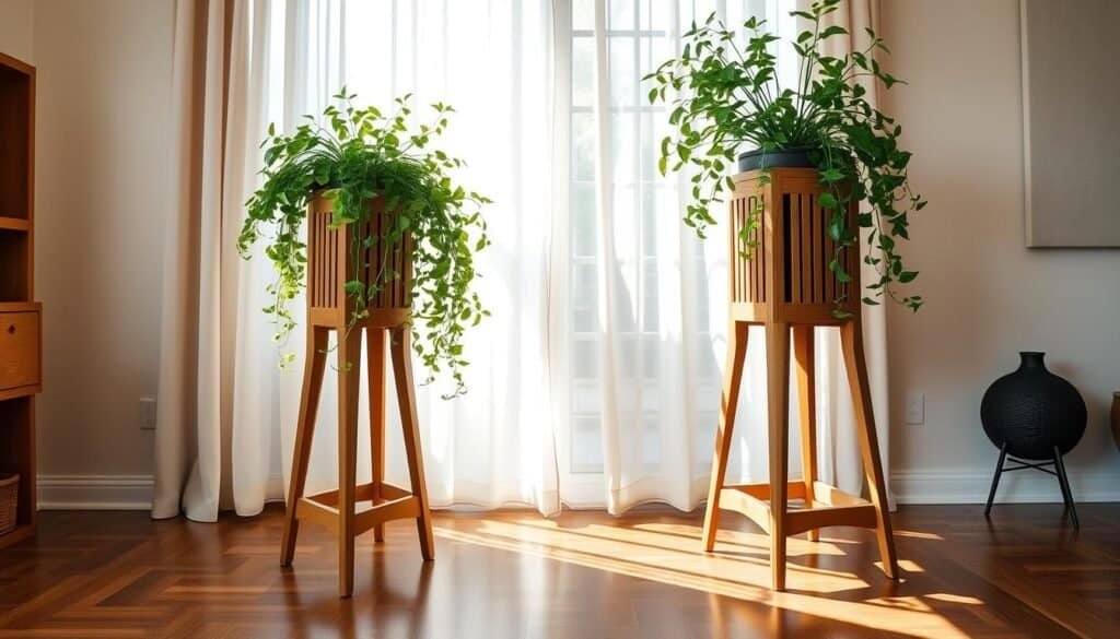 wooden plant stands wooden plant stands