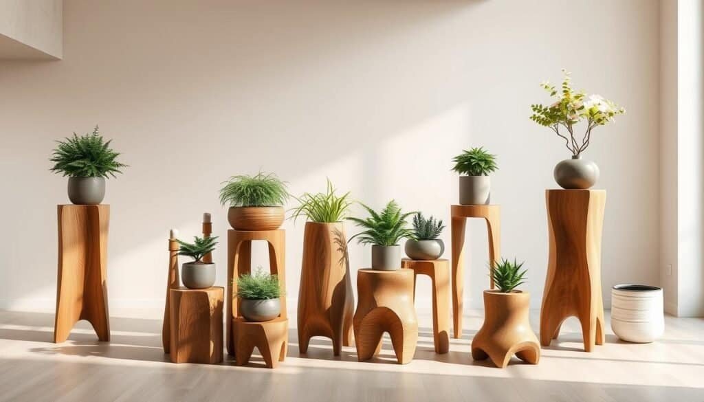 wooden plant stands wooden plant stands