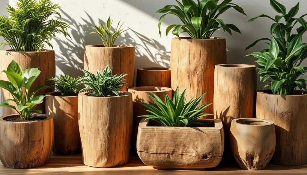 wooden planters wooden planters