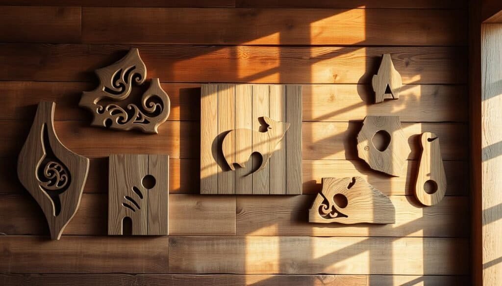 wooden wall art