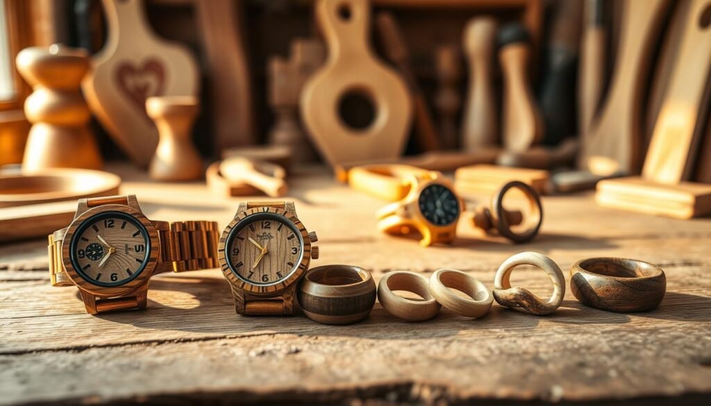 wooden watches and rings wooden watches and rings