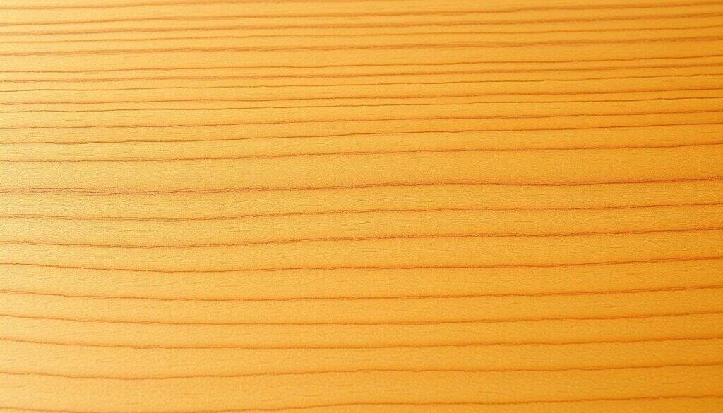 A detailed, high-resolution image of a natural wood grain texture, showcasing the intricate patterns, warm tones, and organic beauty of the material. The grain should have a smooth, satin-like finish, with subtle variations in color and texture that capture the essence of a well-crafted, hand-selected piece of wood. The lighting should be soft and natural, emphasizing the depth and richness of the grain. The image should have a calming, inviting atmosphere that evokes a sense of warmth and nurturing, perfectly complementing the article's theme of incorporating natural materials into the home.