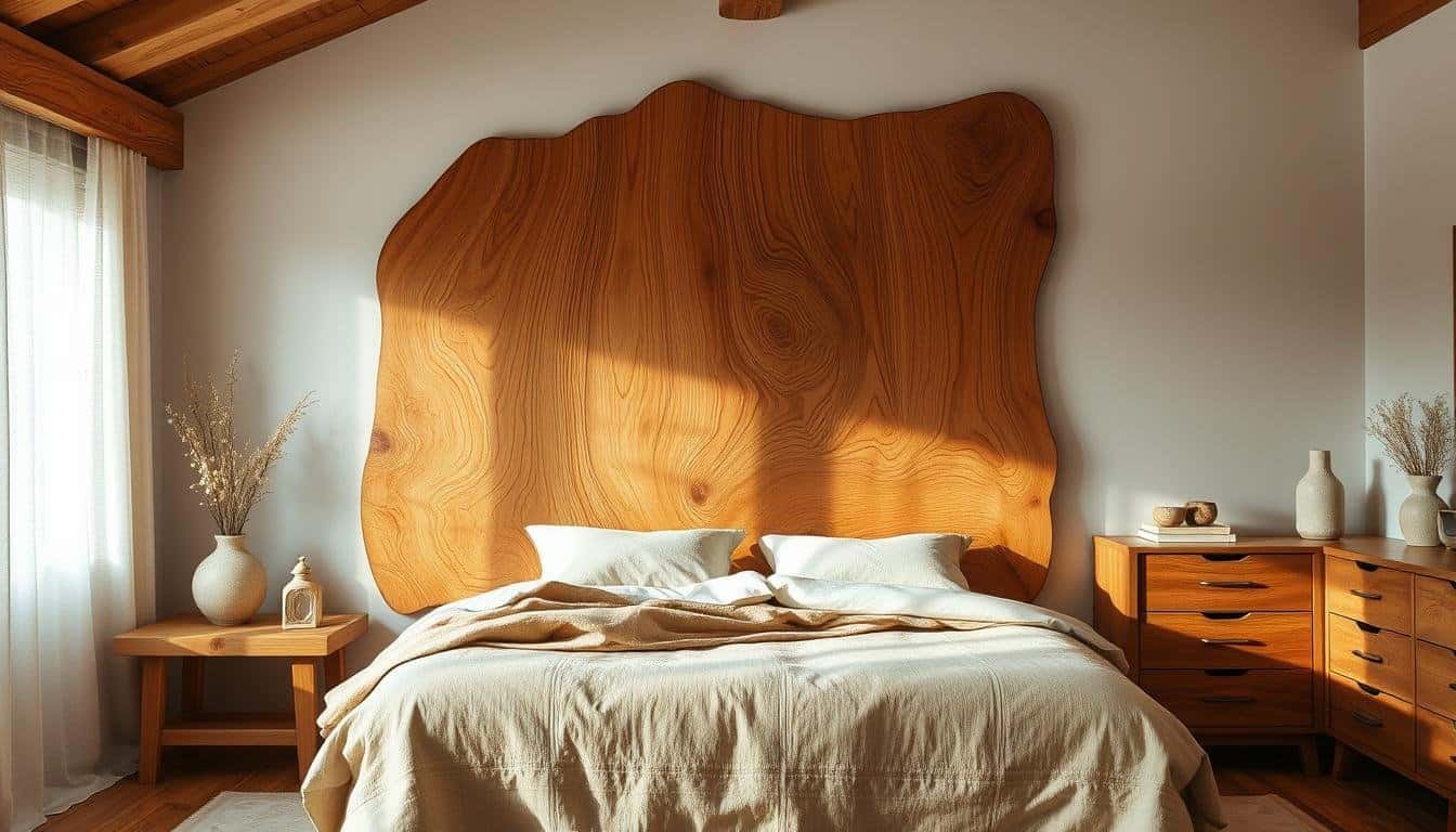 Bedroom Feeling a Bit Drained Lately? Try Bringing In a Soft, Natural Wood Touch