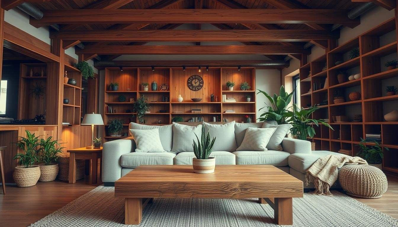 Does Your Room Feel a Little Empty Right Now? Warm It Gently With a Simple Wood