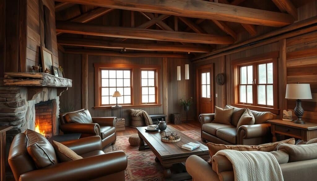 Feeling Nostalgic Today? Try Adding a  Few Rustic Wooden Accents