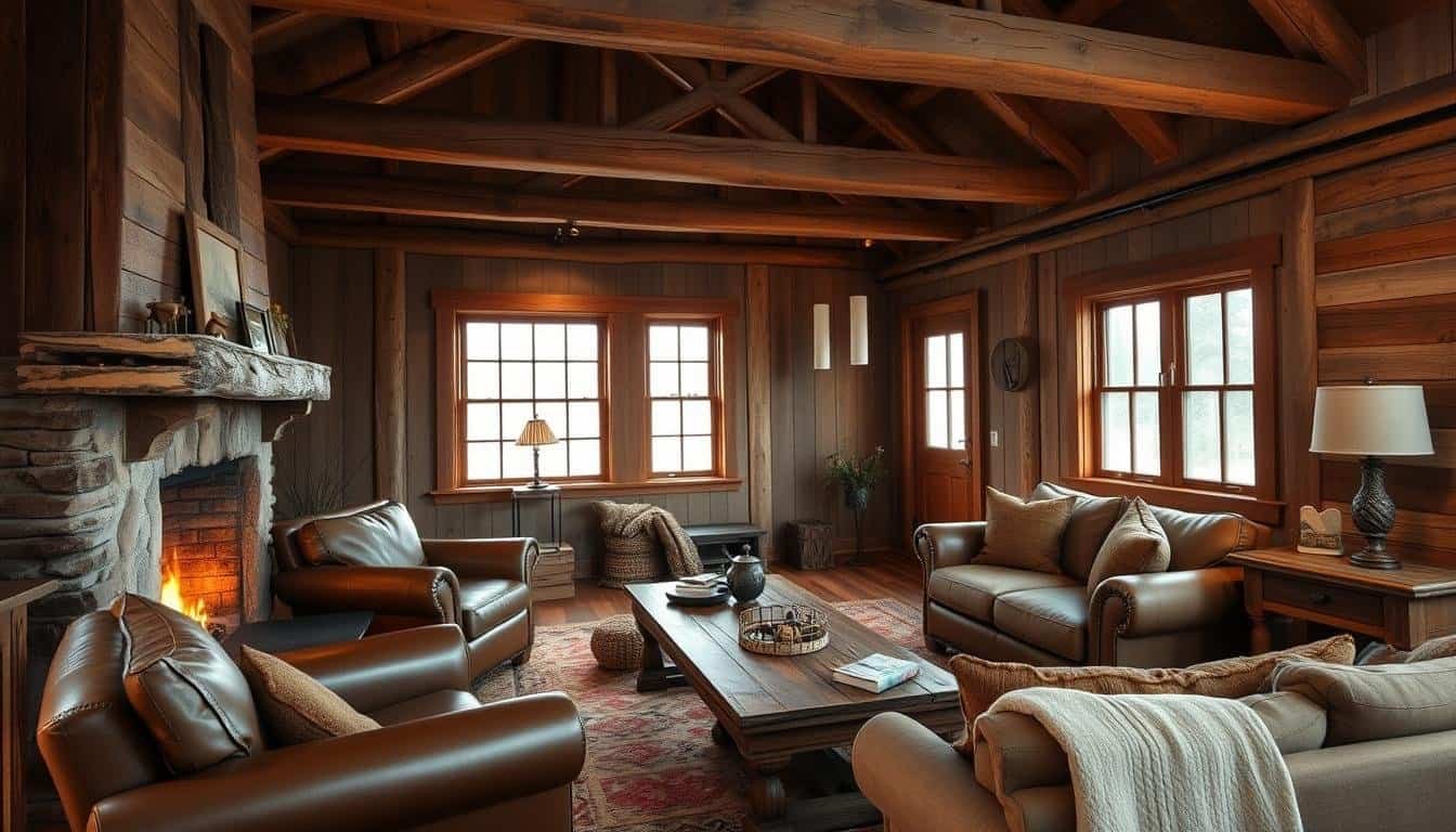 Feeling Nostalgic Today? Try Adding a  Few Rustic Wooden Accents