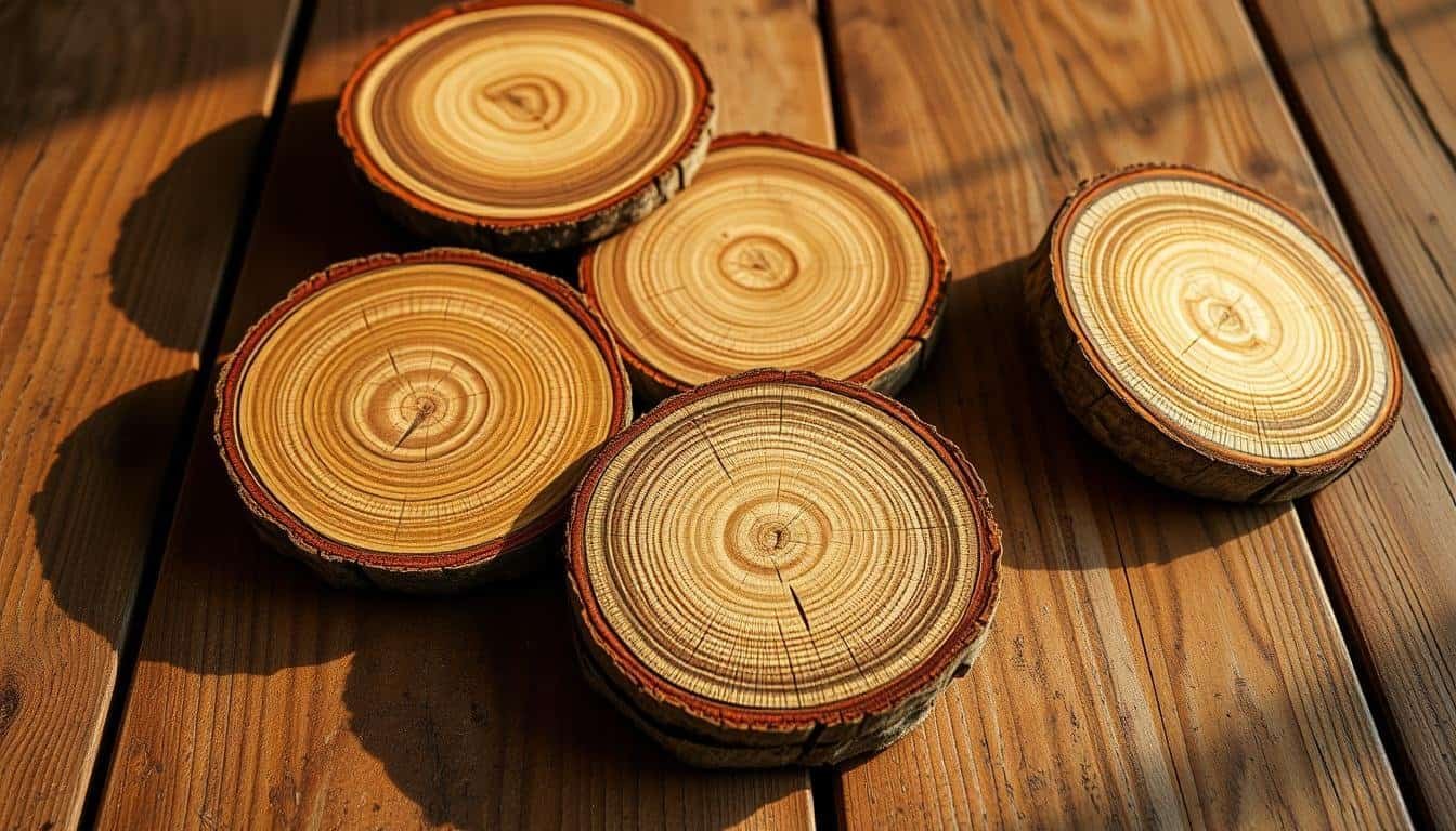Make Rustic Wood Coasters From Scrap Pieces