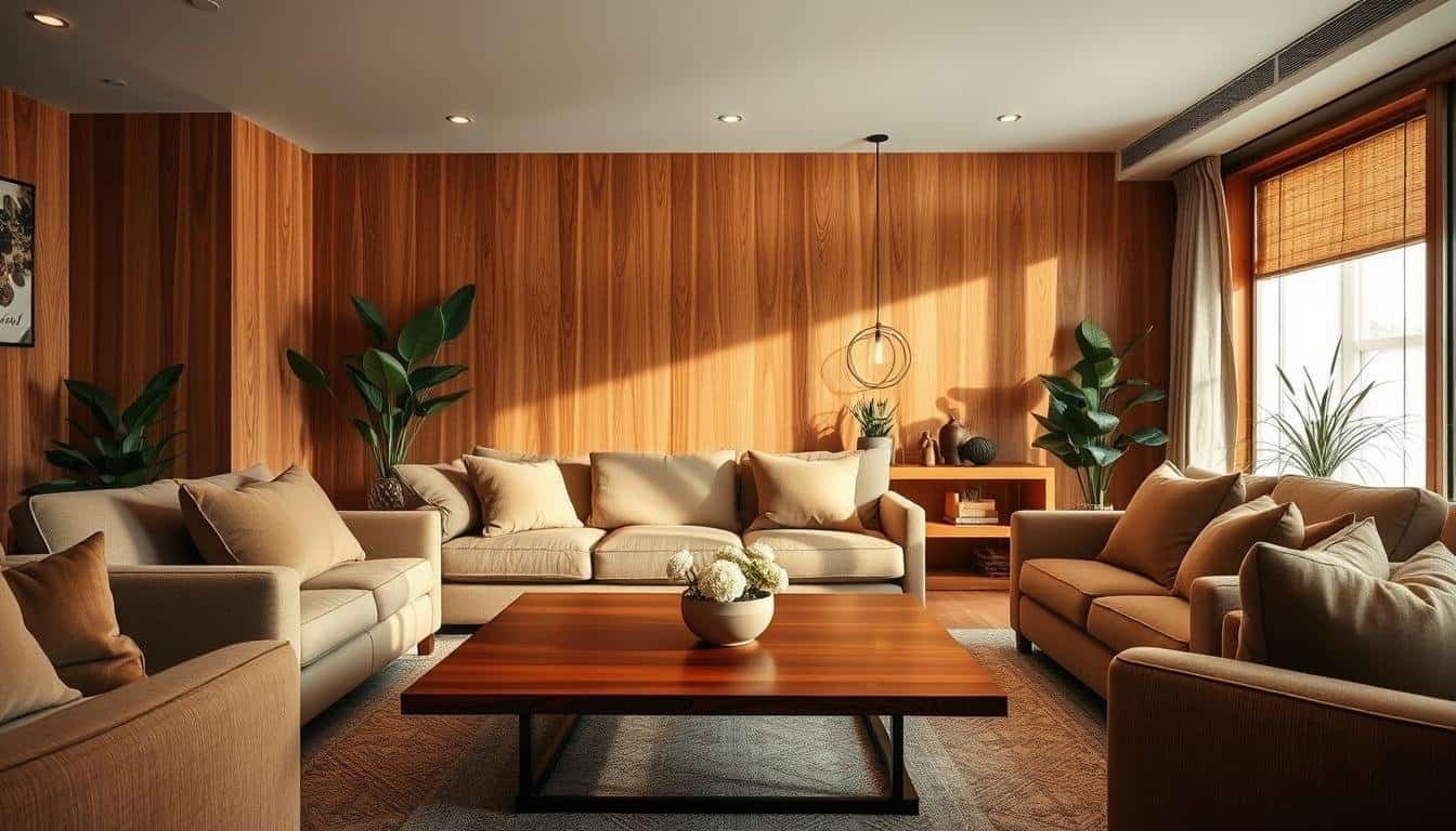 Nothing On TV Again? Lets Freshen Up Your Living Room With Warm Wood Accents