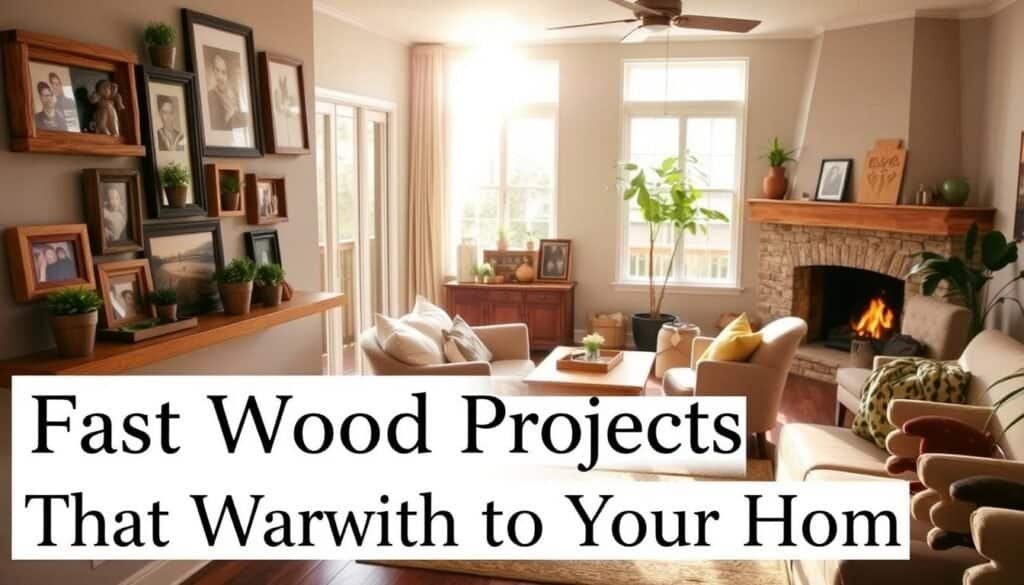 Quick Wood Projects That Add Warmth to Your Home