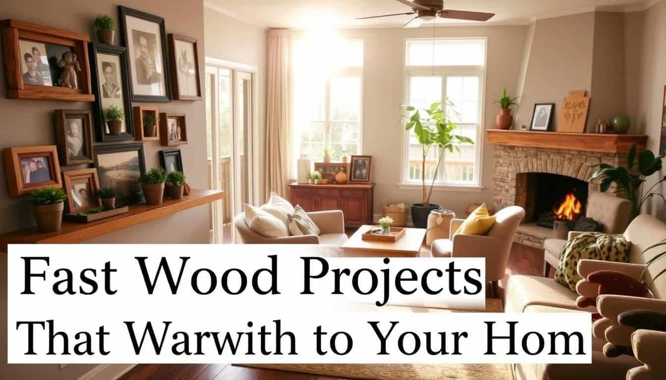 Quick Wood Projects That Add Warmth to Your Home