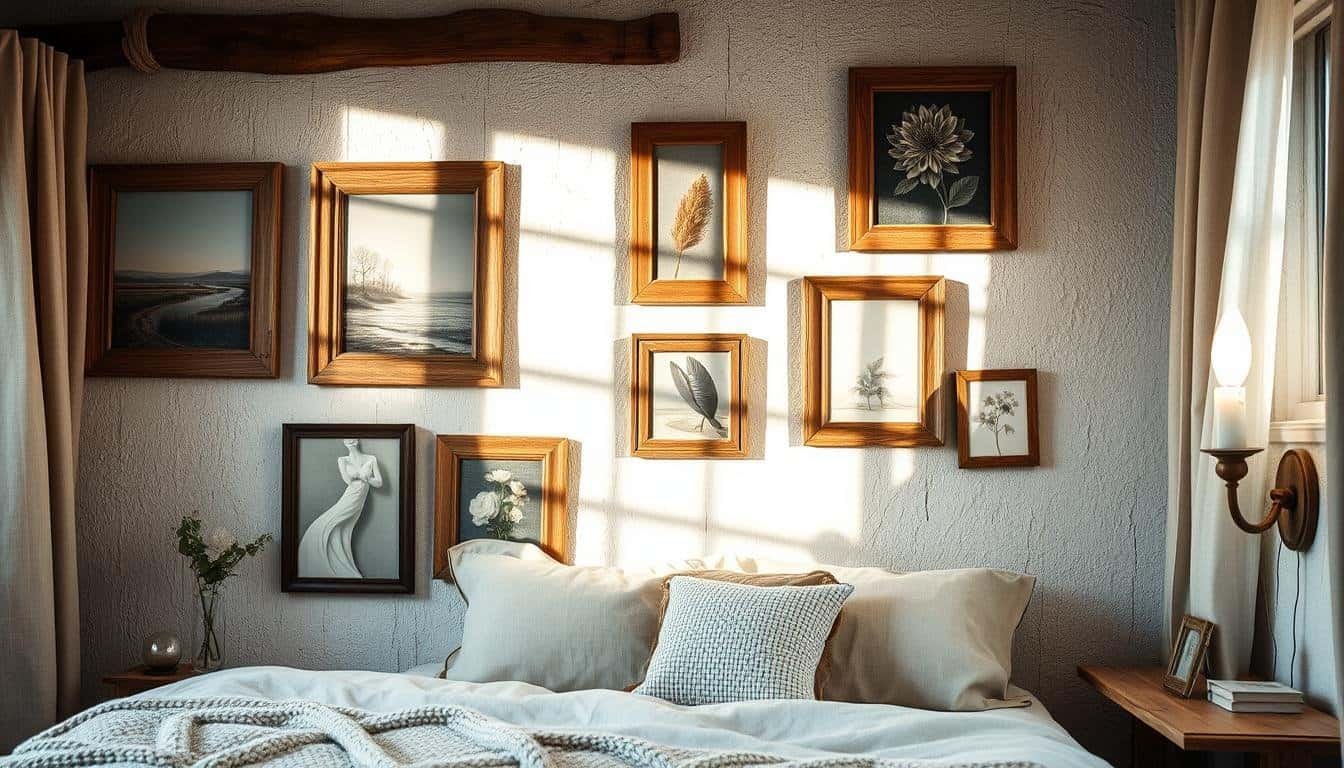 Rustic Wood Frames That Add a Cozy Bedroom Touch