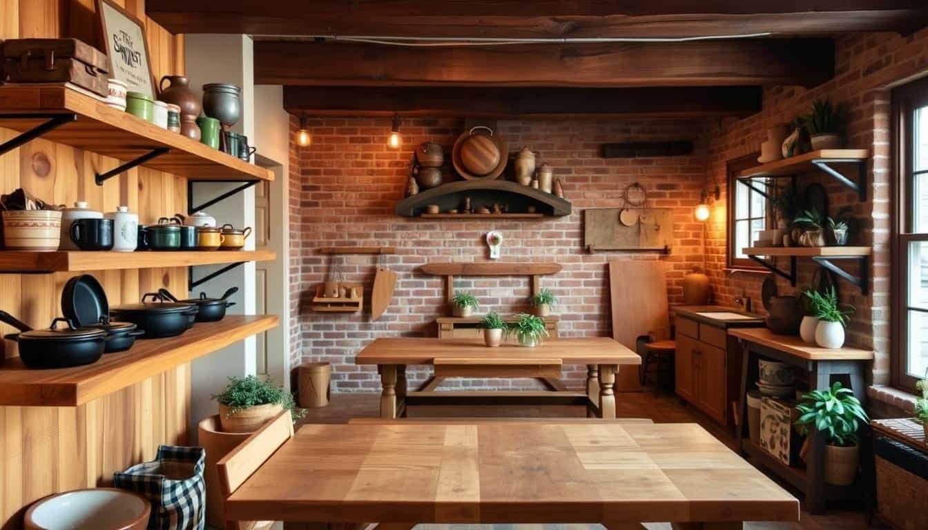 Simple Wood Shelves That Add Warmth to Your Kitchen