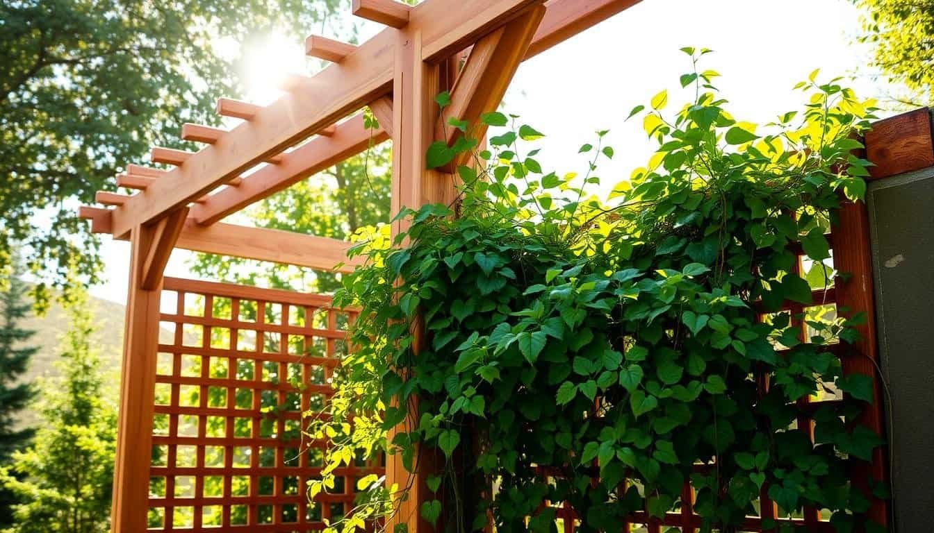 Simple Wood Trellis Projects for Climbing Plants