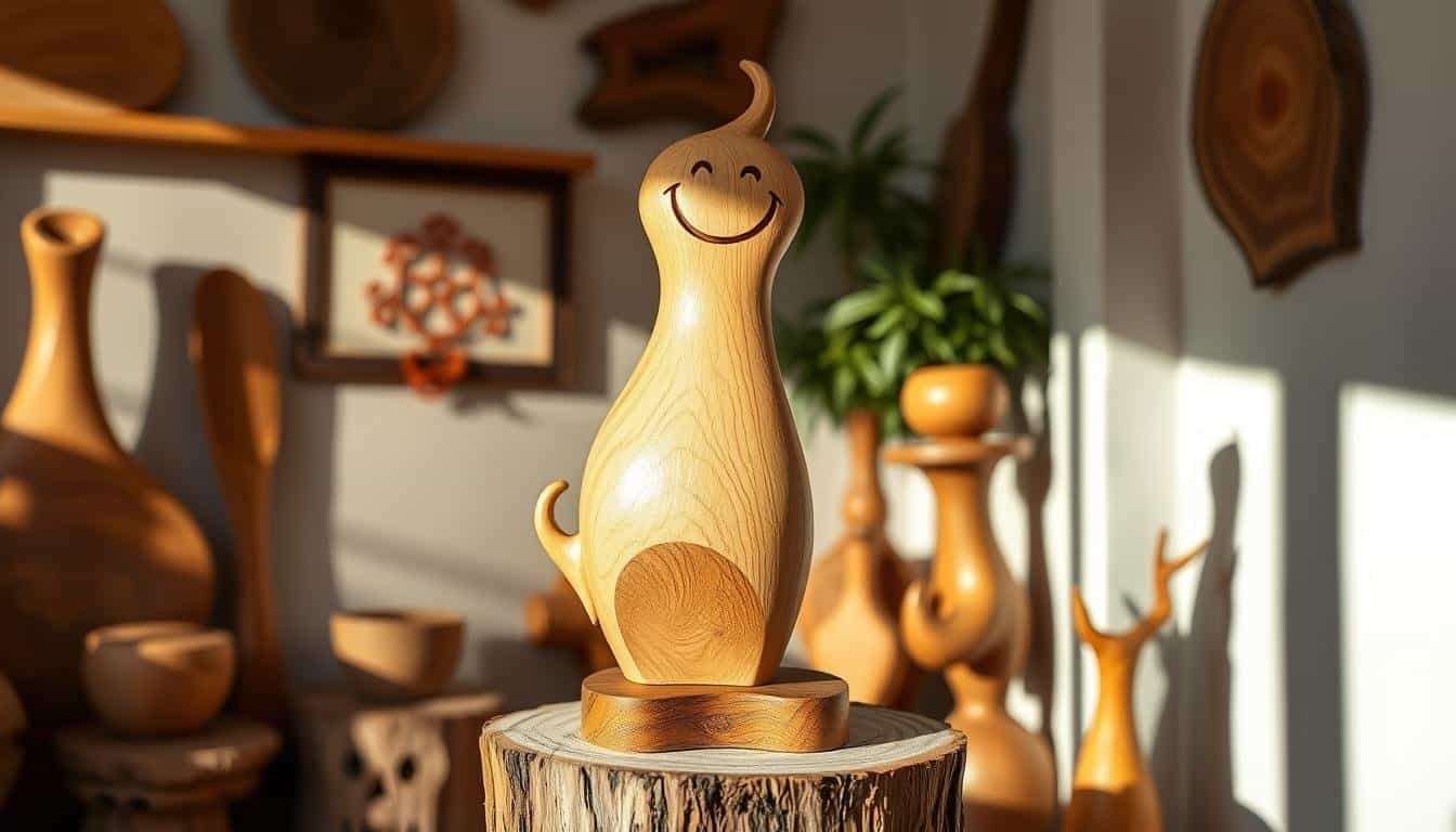 Want Something to Smile About Today? Make a Tiny Wooden Decorative Piece