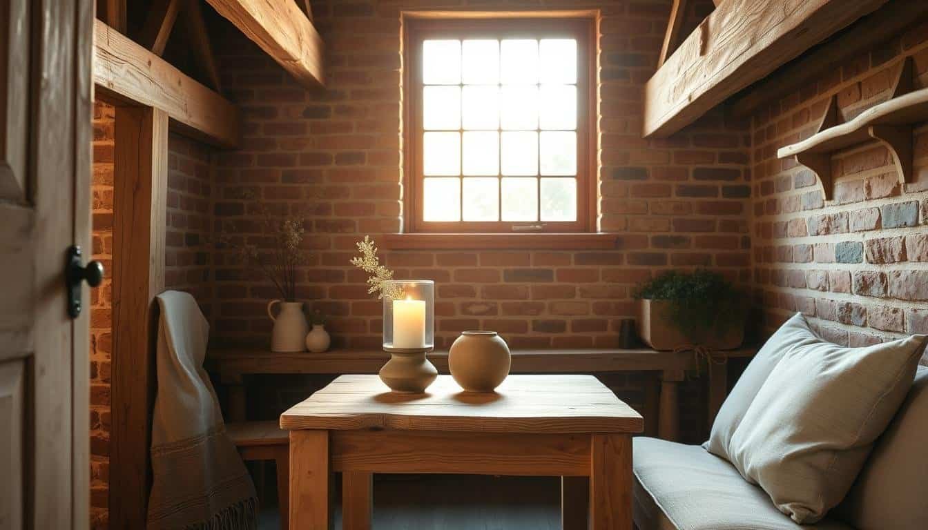 Want a Little Old-World Calm? Try Creating a Simple Rustic Detail
