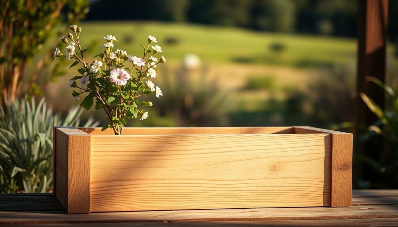 Want something peaceful to work on? Let’s try a wooden planter box.