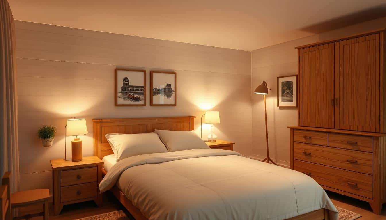 Woke Up Feeling a Little Out of Sync? Try Adding One Warm Wooden Detail to Your