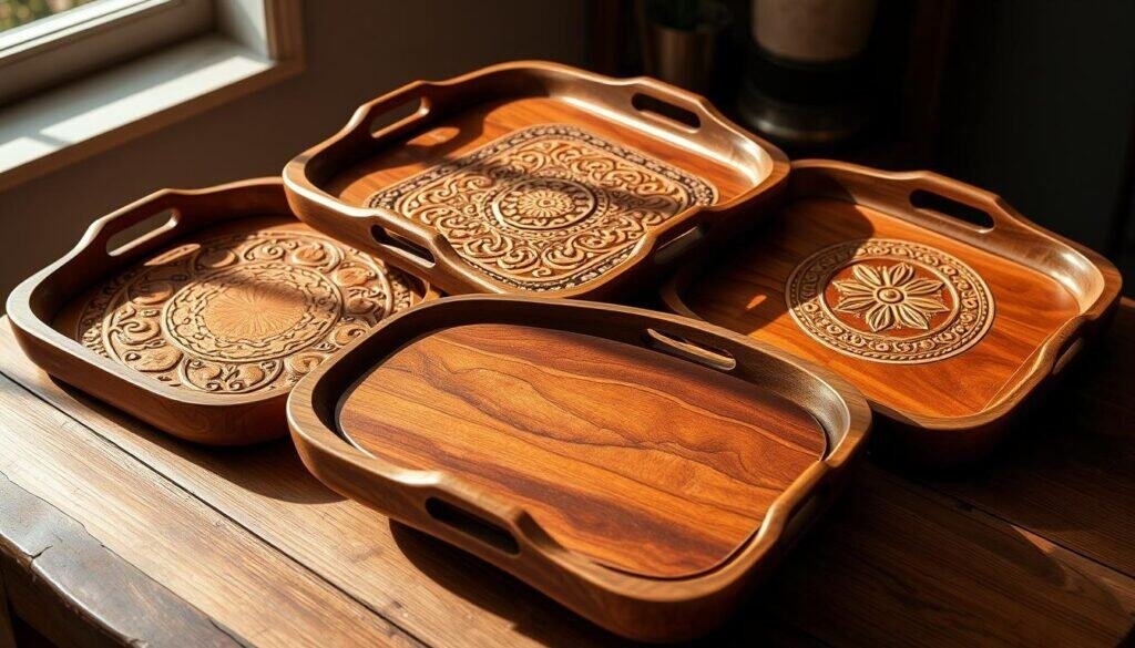 artisan serving trays
