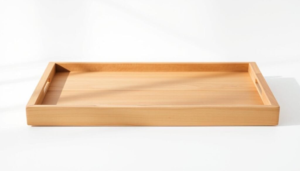 budget-friendly wood trays