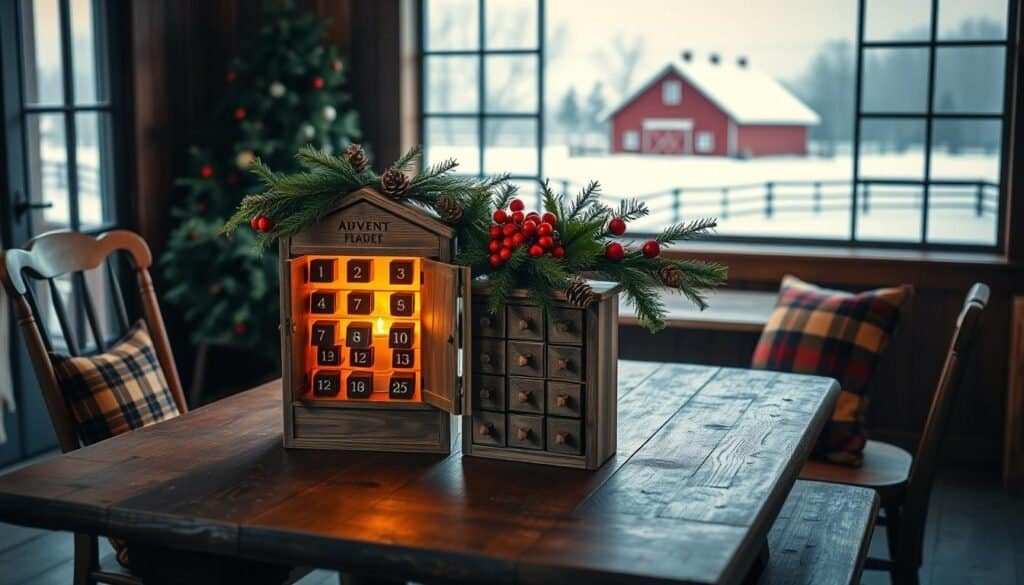 farmhouse Christmas decor