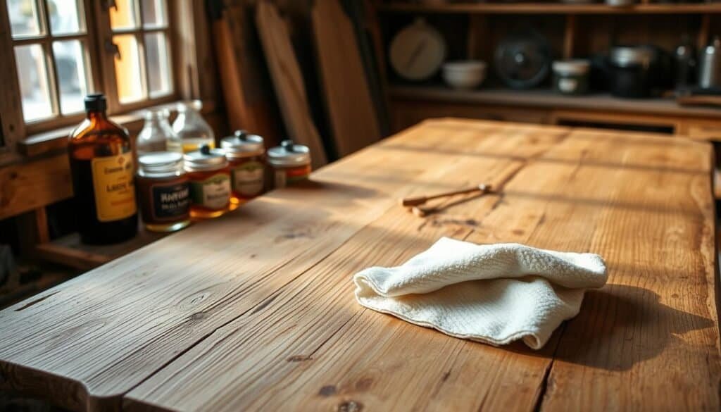 maintaining rustic wood finishes