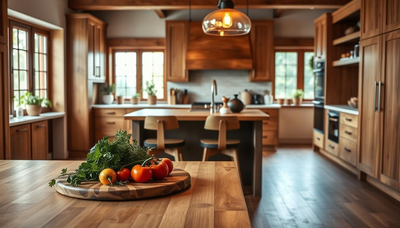 Add a Wood Touch to Your Kitchen