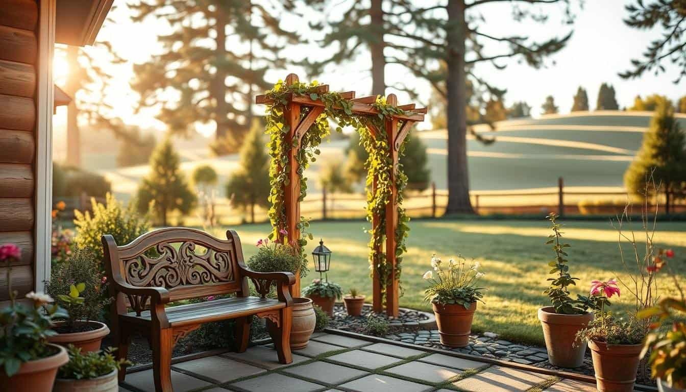 Backyard Feeling a Little Neglected? Add a Wooden Detail to Reconnect With It