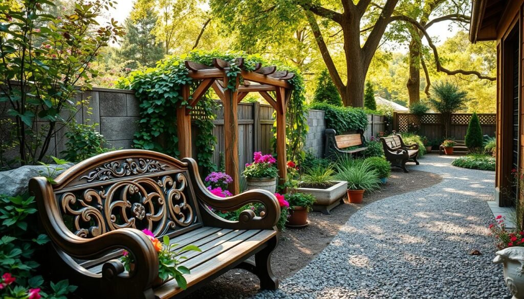 Garden Feel Empty? Add Wood