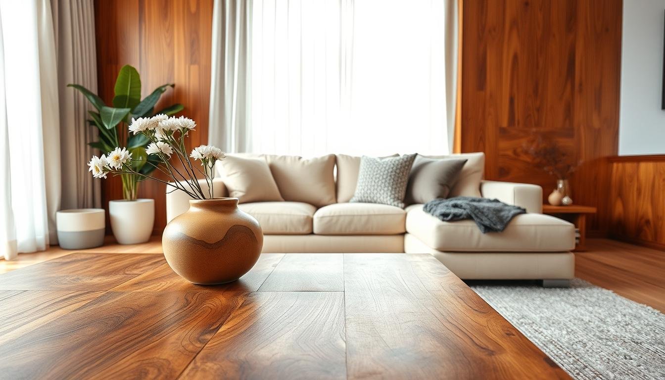 Living Room Feel Off? Add Wood