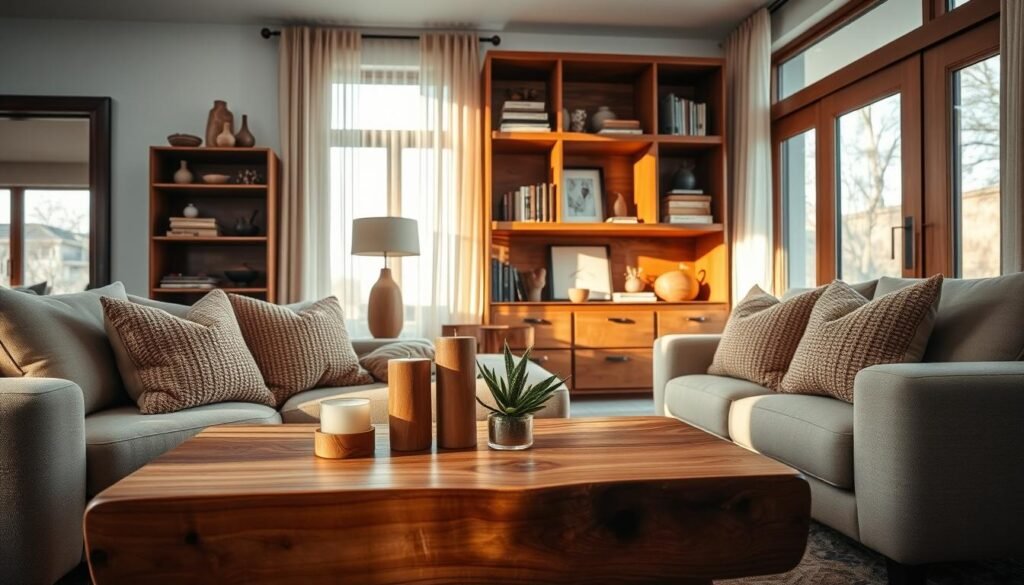 Room Feel Empty? Warm It With Wood