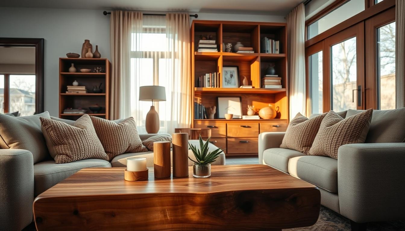 Room Feel Empty? Warm It With Wood